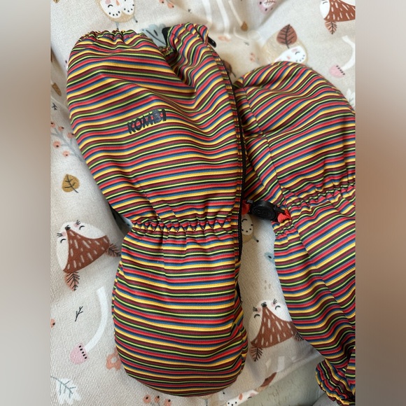 KOMBI long toddler insulated zippered mittens - Picture 7 of 7